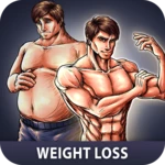 weight loss android application logo